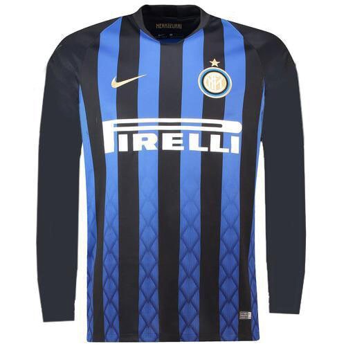 Camiseta Inter Milan Primera equipo ML 2018-19 Azul